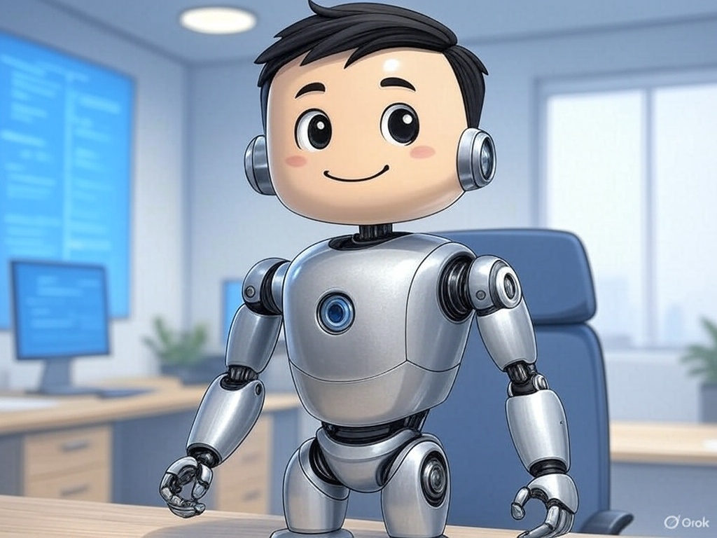 Marty, the MarketingTech.AI mascot
