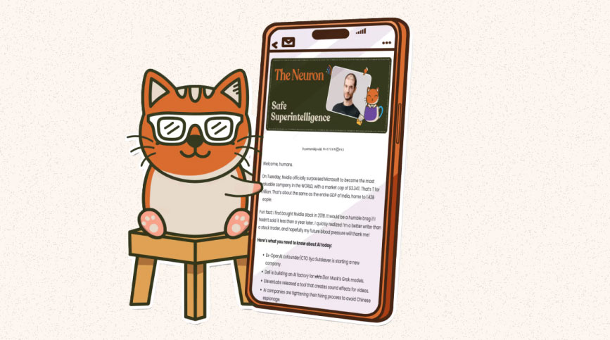 The Neuron - the AI trends and tools you need to know